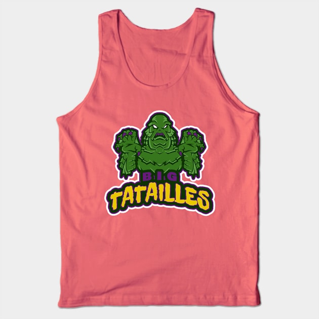 Mardi Gras Edition Big Tatailles Tank Top by CSLShop